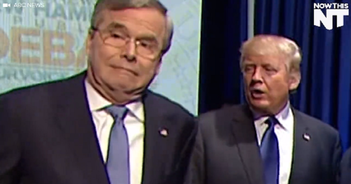 A Perfect Representation of The GOP Hot Mess: See This Botched Debate Entrance