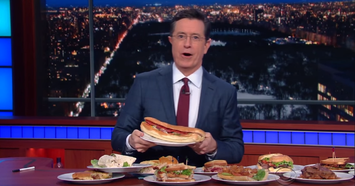 Colbert: Bernie ‘Sandwiches’ is a ‘Hero’ who fights for ‘Po Boys’