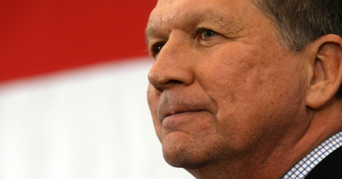 John Kasich Casts His Vote . . . For John McCain