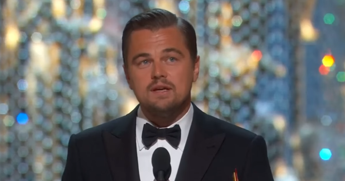 Leonardo DiCaprio Wins An Oscar FINALLY: Uses Speech To Rail On Climate Change