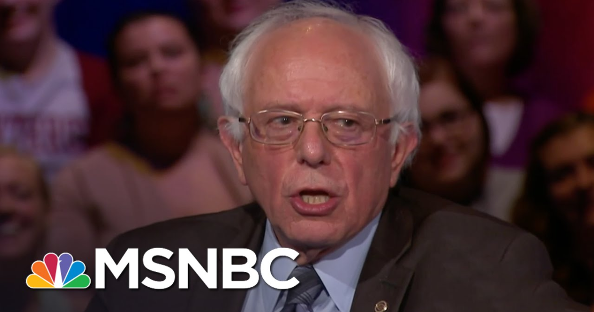 More Corporate Media Bias: MSNBC Cuts Bernie Sanders’ Feed After He Mentions TPP