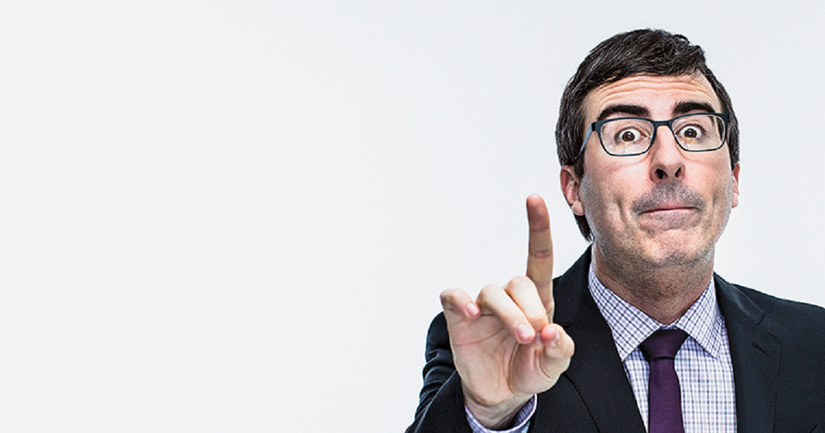 John Oliver Wants You to Know He Really Regrets Goading Trump into Running for President