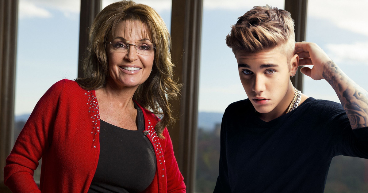 Palin is Truly a Bottomless Pit of Stupid as She Stumps for Trump: Justin Bieber??