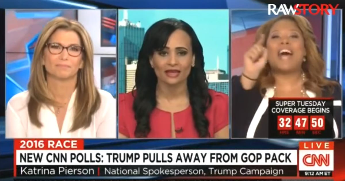 FINALLY Someone Stands Up To Trump’s Pet Katrina Pierson