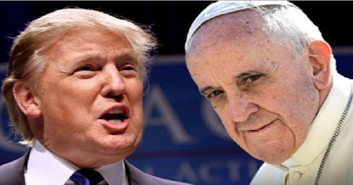 Frenemies: POTUS To Meet with Pope at Vatican on Wednesday