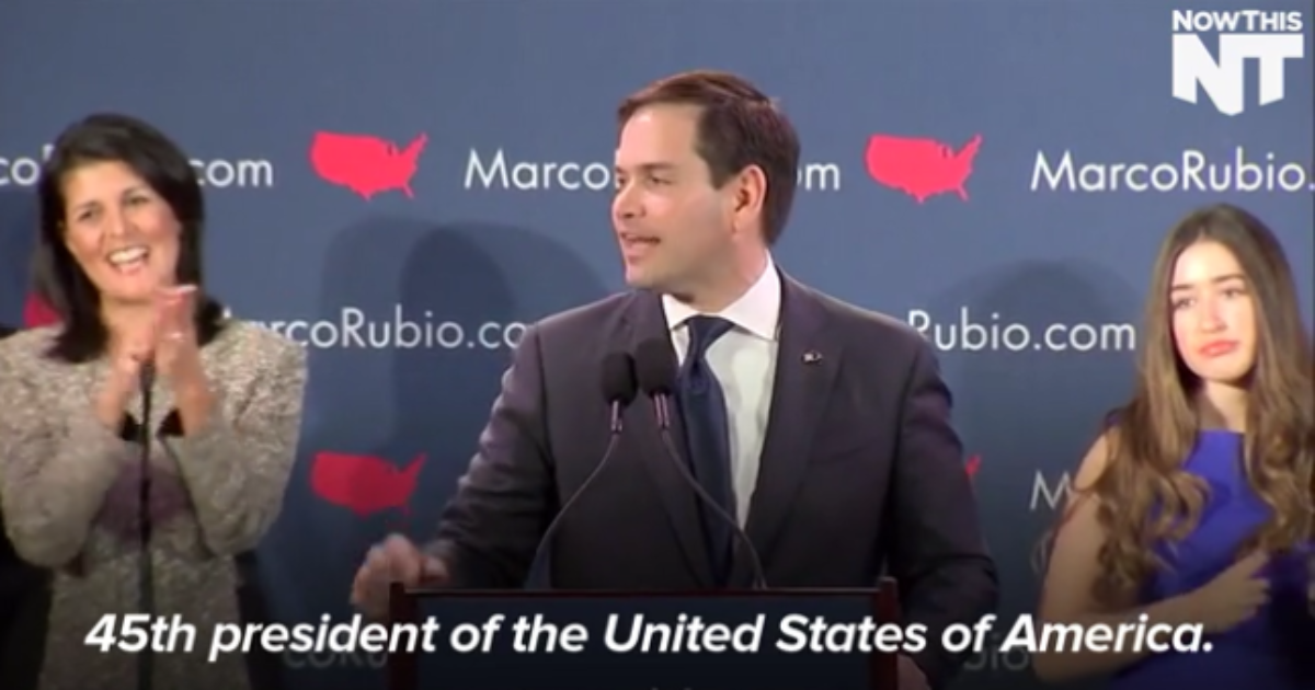 Rubio Confused About the Fact That he Lost in South Carolina