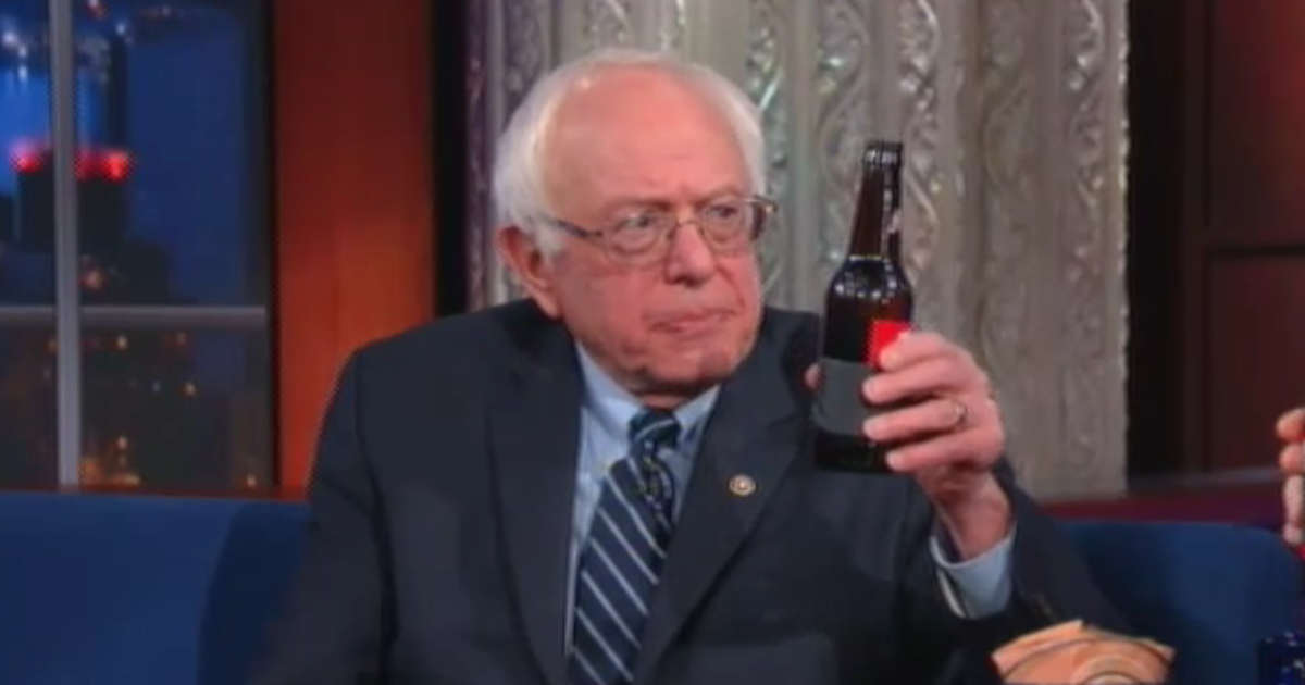 Bernie Sanders & Stephen Colbert Eat Boiled Peanuts and Discuss Politics: A Perfect Combination