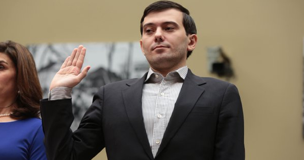 Federal Government Going After ‘Pharma Bro’ Shkreli For Hiding Control of Shares