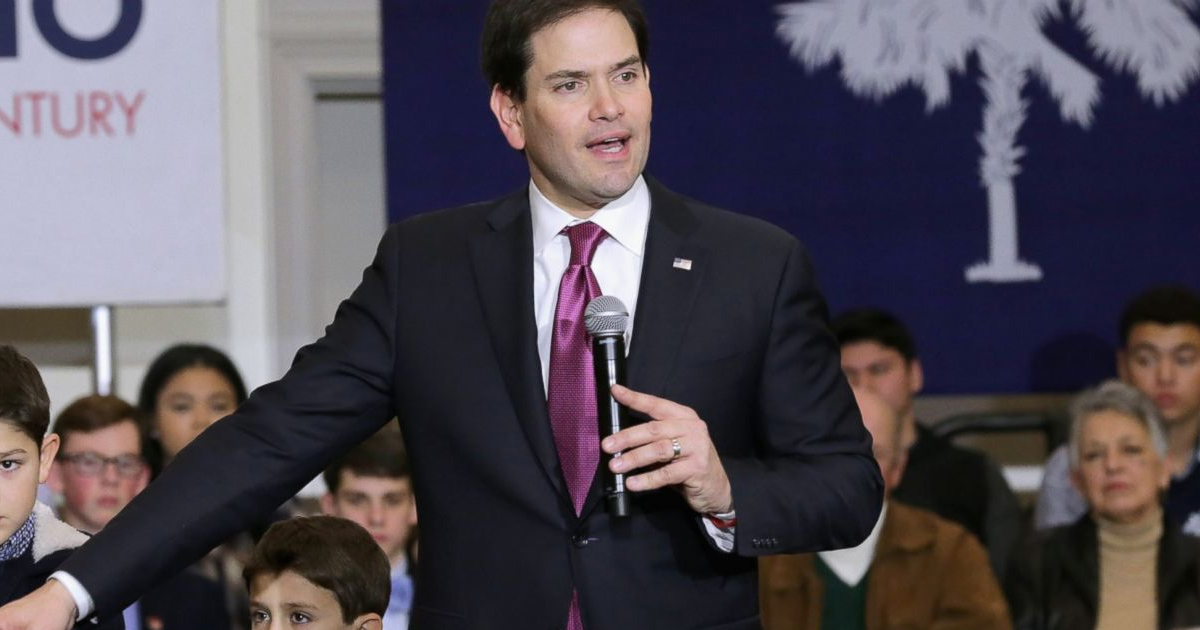 Did Marco Rubio Laugh After Guy In Crowd Yelled “Waterboard Hillary!”? – The Young Turks