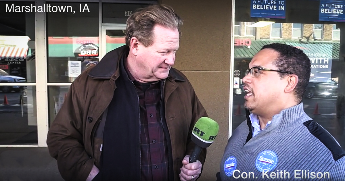 Ed Speaks with Rep. Keith Ellison Ahead of Iowa Caucus – Ed Schultz Show