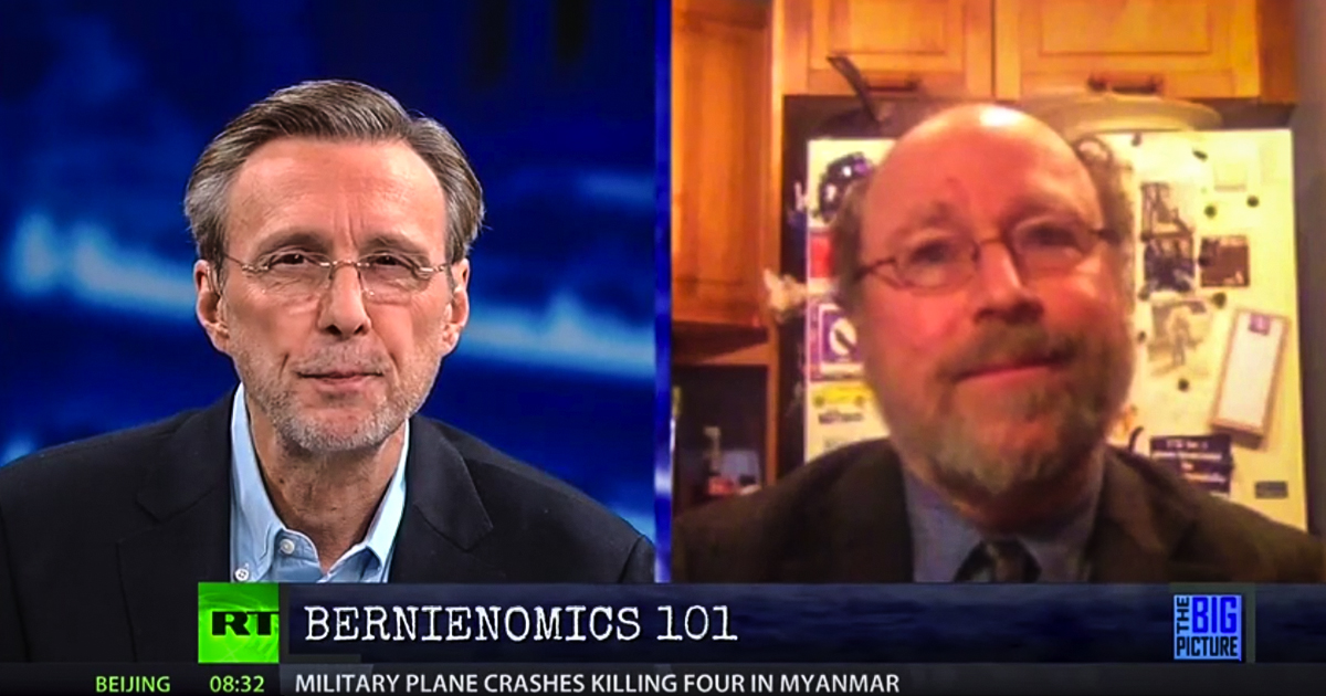 Top Economist Explains Why a Bernie Economy Would Soar – Big Picture with Thom Hartmann