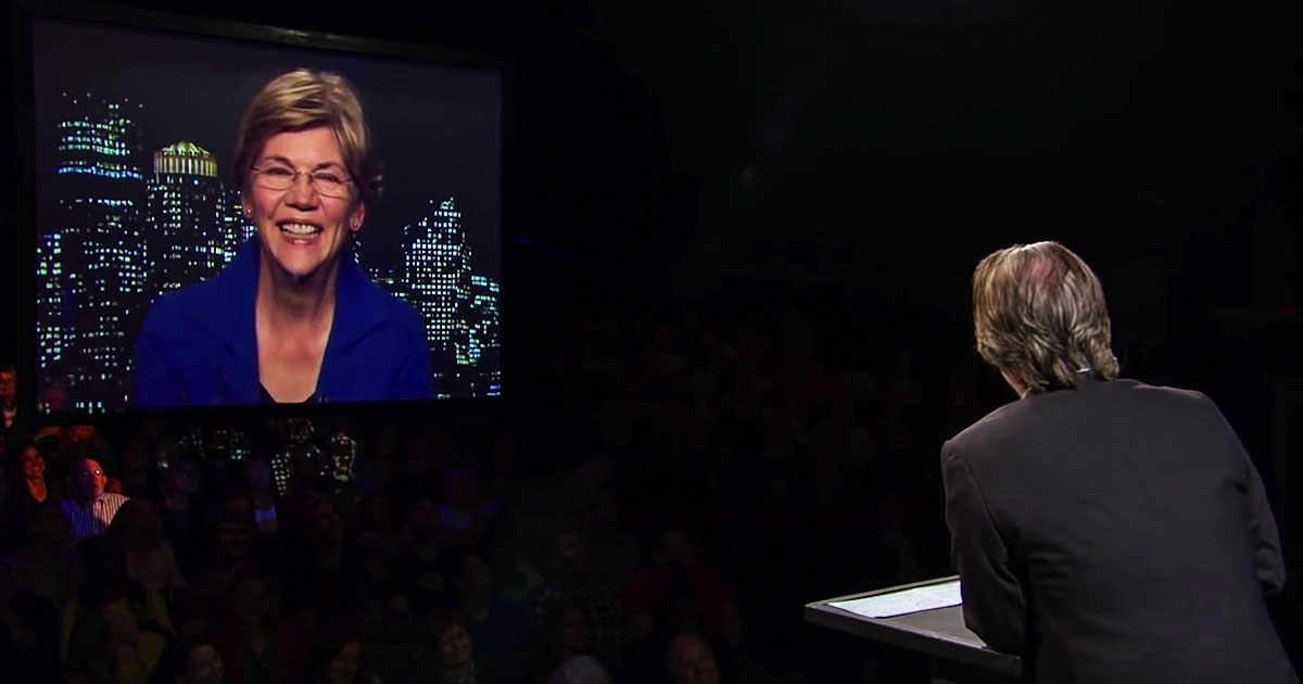 Bill Maher and Elizabeth Warren Slam Big Money In Politics