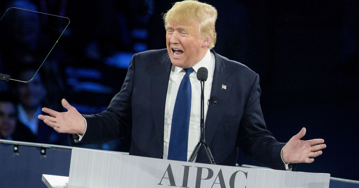 AIPAC Apologizes for Trump’s Swipe at Obama – Thom Hartmann Program