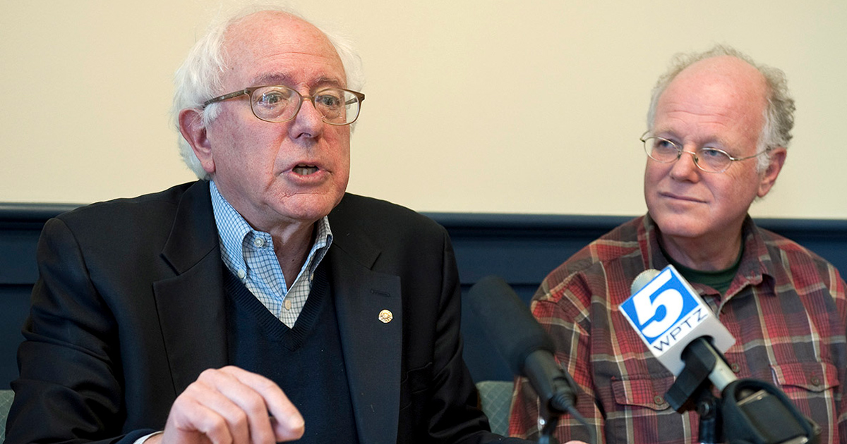 Ben Cohen (of Ben & Jerry’s) Stumping for Bernie in Washington State – Thom Hartmann Program