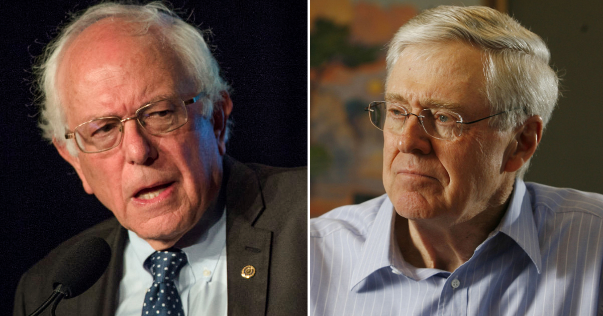 Classic: Bernie Sanders Goes off on Charles Koch – Thom Hartmann Program