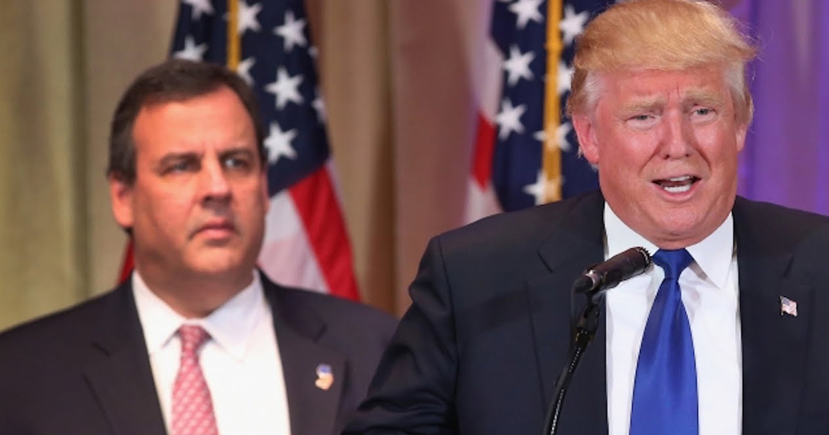 Coward Christie Tries To Minimize His Role in Trump Campaign