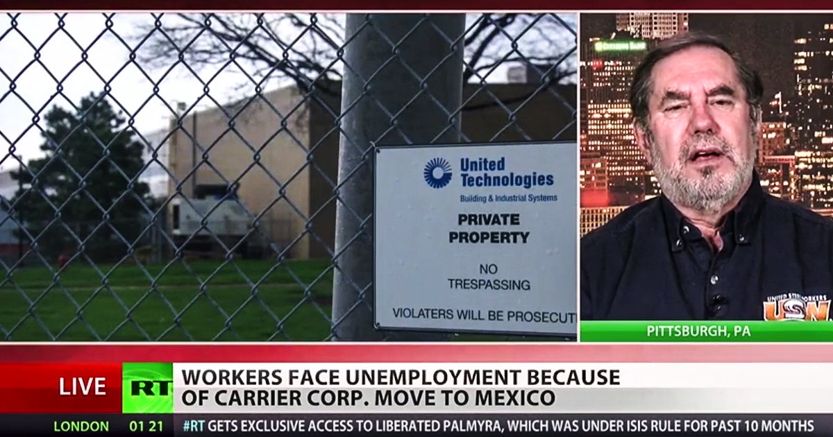 Union boss: Wages ‘flat or declining’ since NAFTA – Ed Schultz