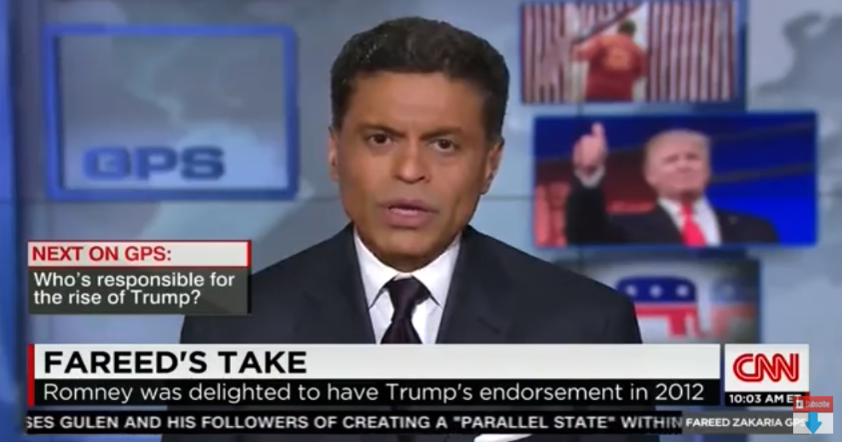 CNN Host Slams Conservatives For Allowing Extremism Until It Created Trump