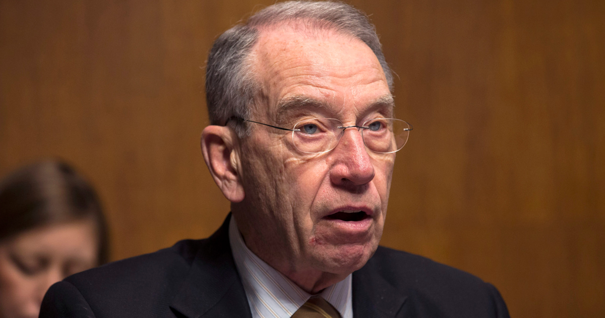 Why is Chuck Grassley Hiding From His Constituents? – Thom Hartmann Program