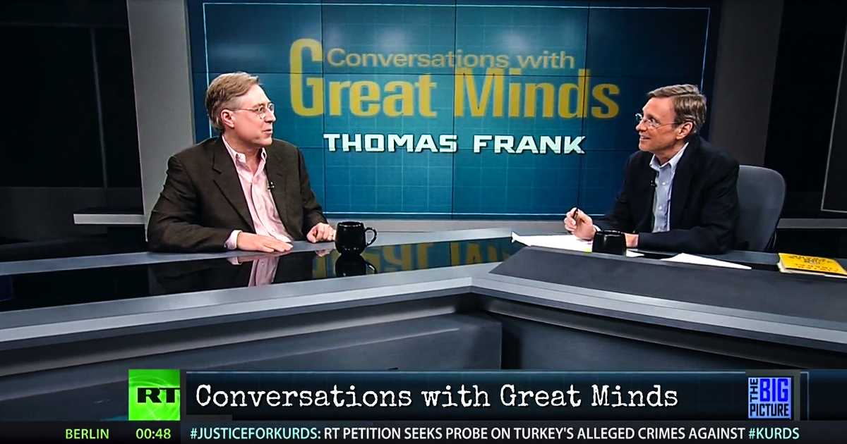 Conversation: Rise & Shine Liberal – Big Picture with Thom Hartmann