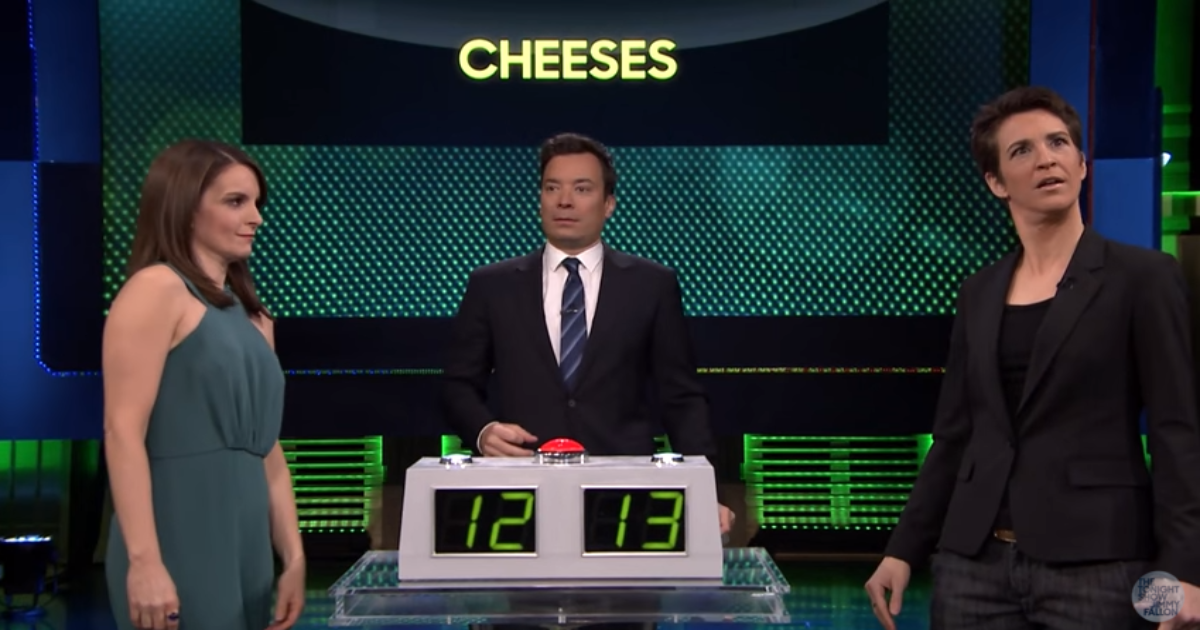 Rachel Maddow Gets Whooped By Tina Fey In Trivia Game