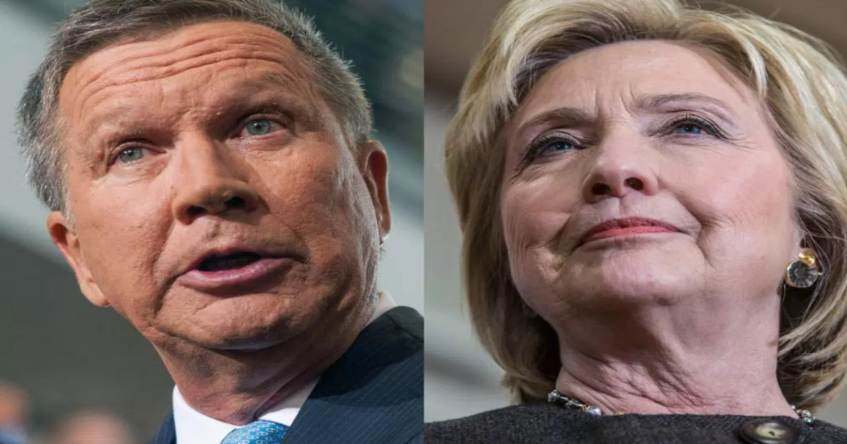 Clinton & Kasich Take Ohio