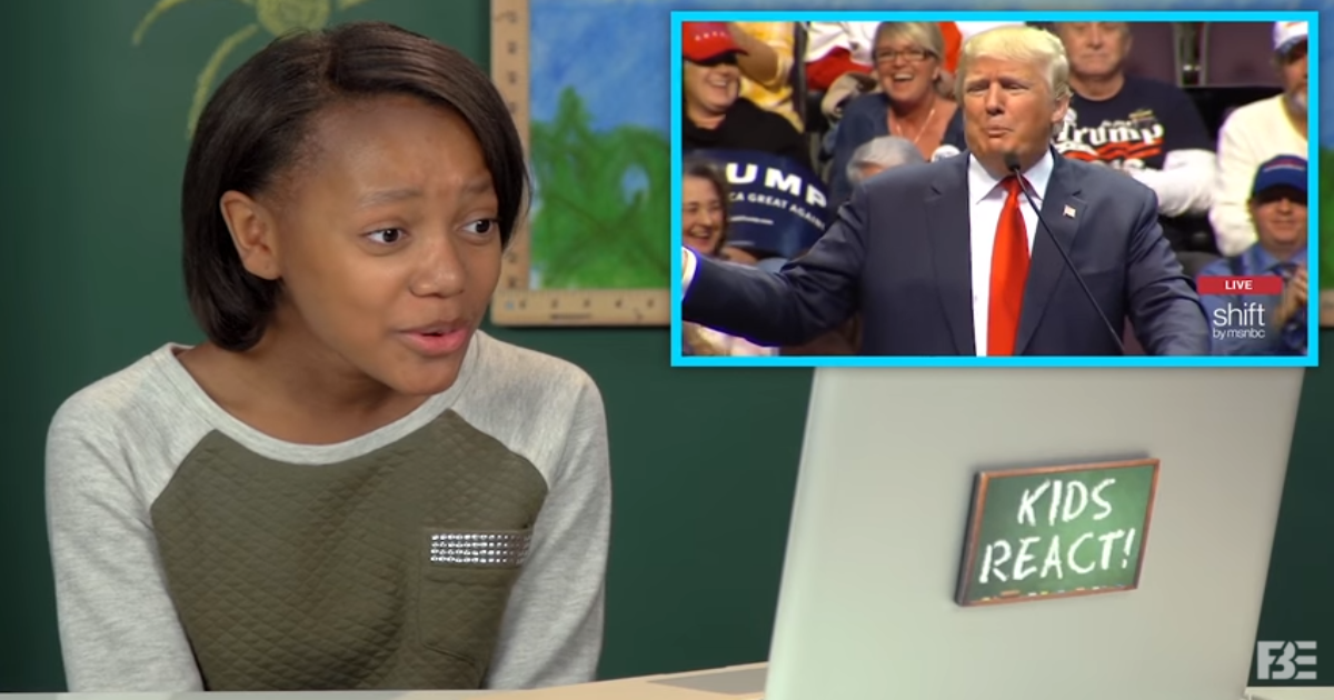 These Kids Are NOT A Fan Of Candidate Donald Trump