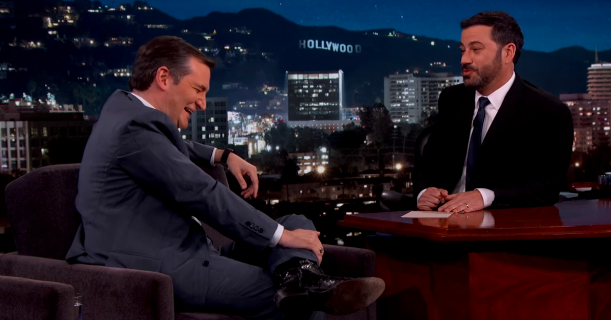 Ted Cruz And Jimmy Kimmel Joke About Killing Trump: Pretty Great