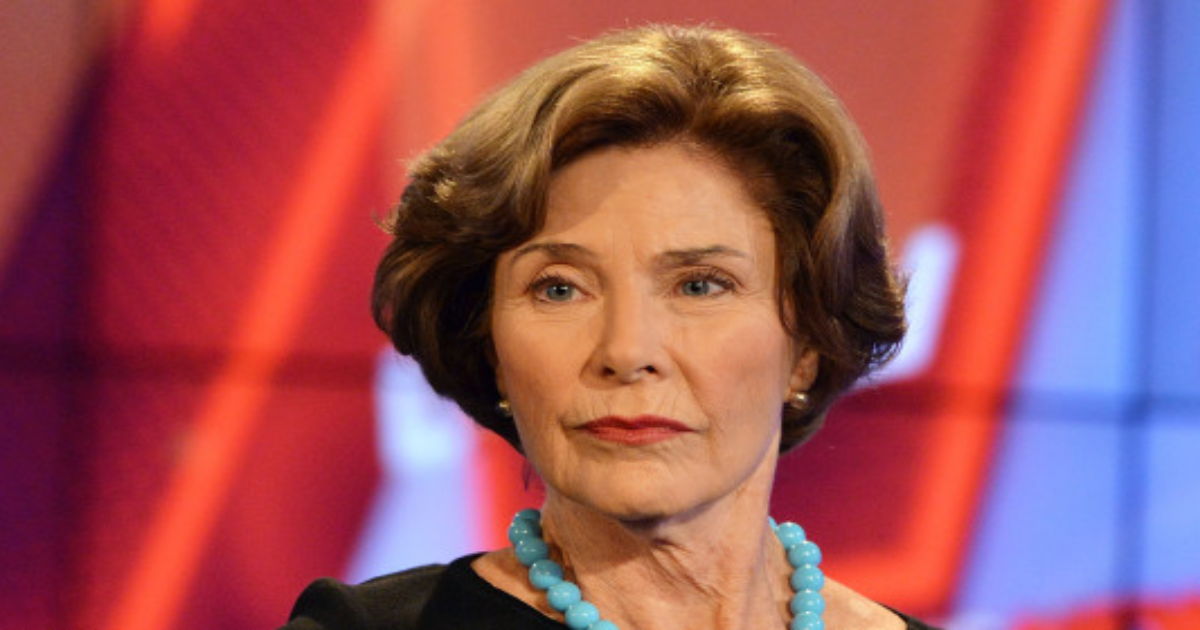 Laura Bush Refuses To Say If She Supports Donald Trump