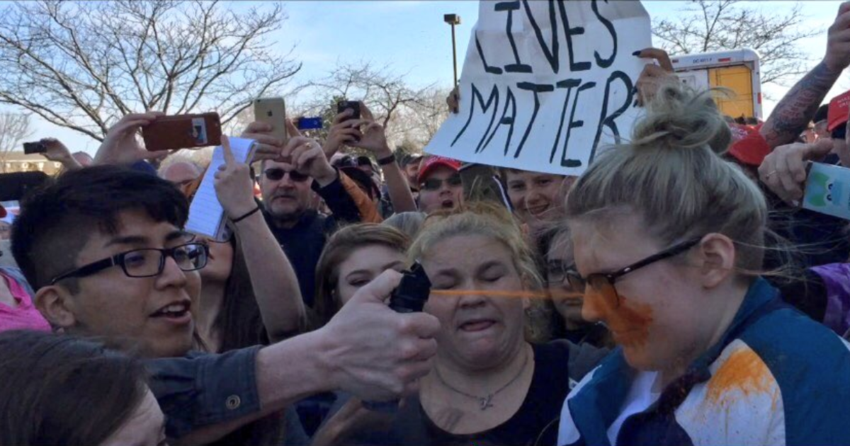 Trump’s America: 15 Year Old Girl Reportedly Groped & Pepper Sprayed During Trump Rally