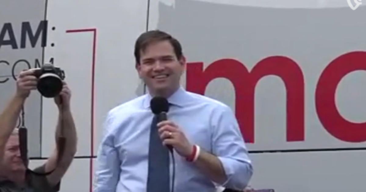 Marco Rubio To Bernie Sanders Fan: “You’re Not Going To Get Beat Up At My Rally!”