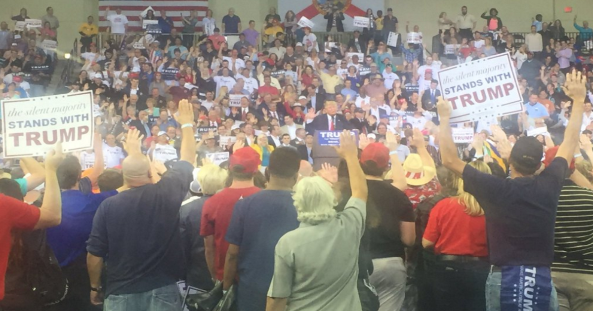 All this Trump Rally is Missing are Brown Shirts and SS Troops