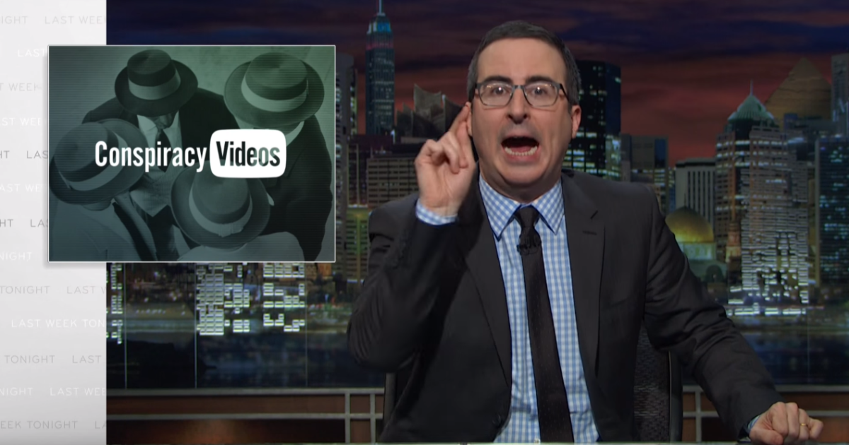 John Oliver How To: Creating Your Own Conspiracy Theory