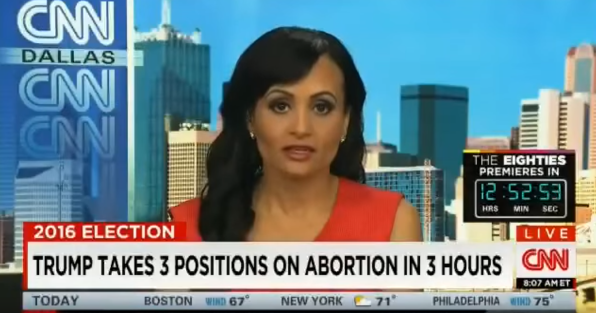 Trump Pawn Says His Abortion Comments Were A “Complete Misspeak”: Blameless!