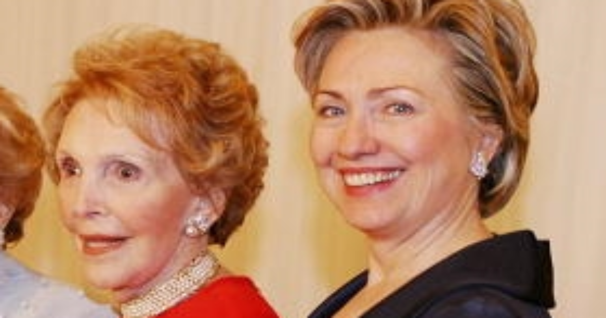 Hillary Clinton Praises Nancy Reagan For Role In AIDS Epidemic: Revisionist History in Effect?