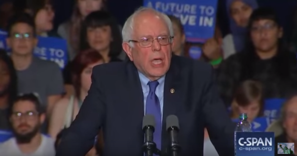 Corporate Media Is Done With Sanders: Didn’t Show His Speech: Watch It Here