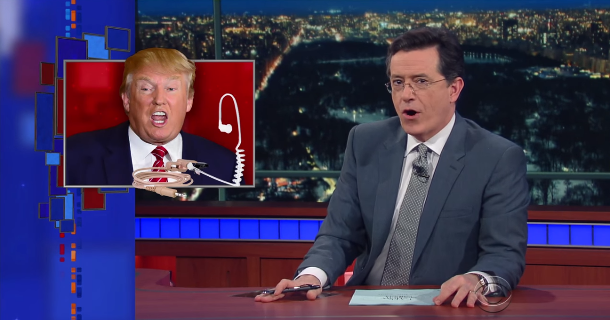 Colbert: Trump Failed the EASIEST Test In Politics With KKK Comment