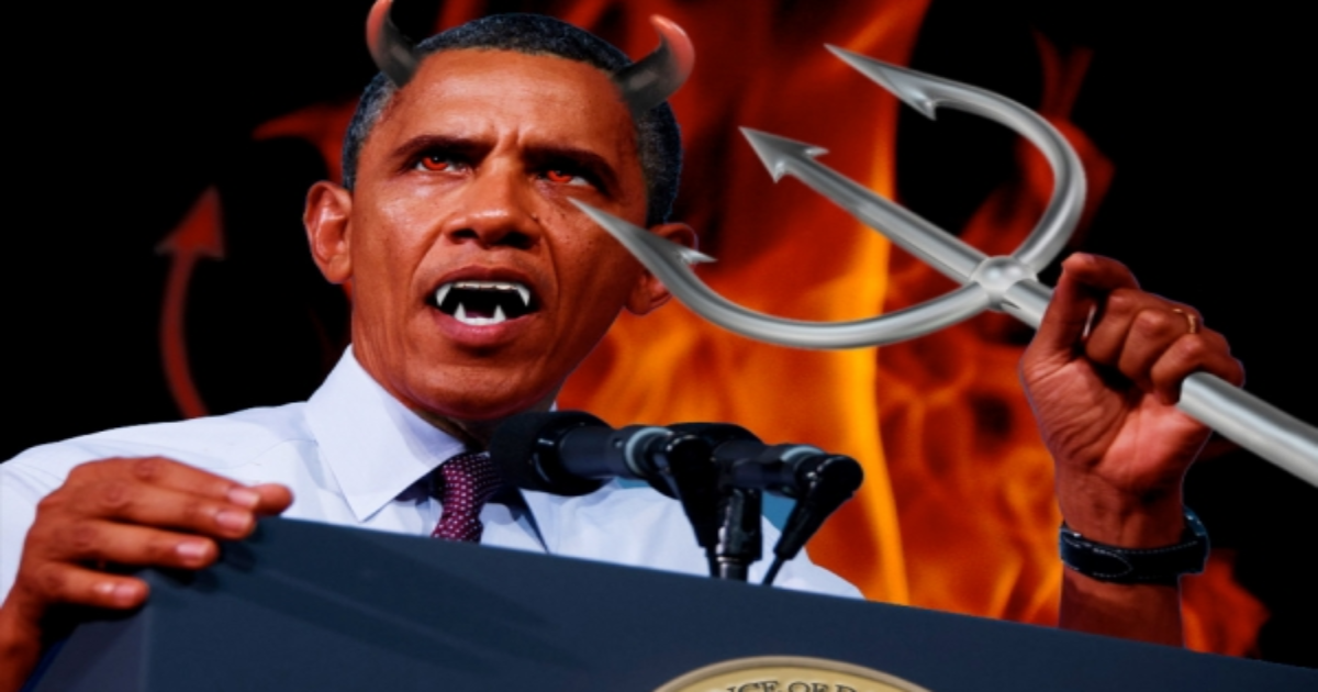 How Did We Not Know That Obama Is Actually Satan?! : Wingnuts On Parade