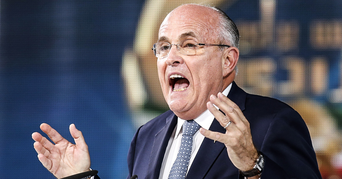 Delusional Rudy Tells Buddy Trump To Skip Next Debate