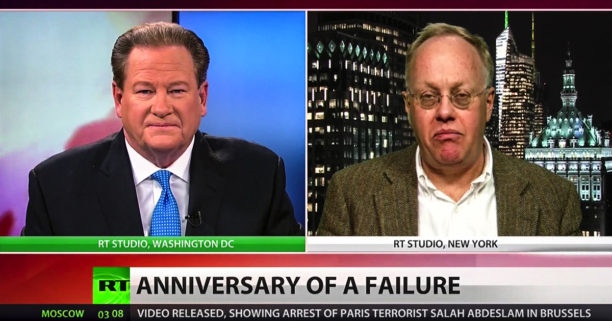 Chris Hedges: ‘Iraq is broken and never coming back’ – Ed Schultz