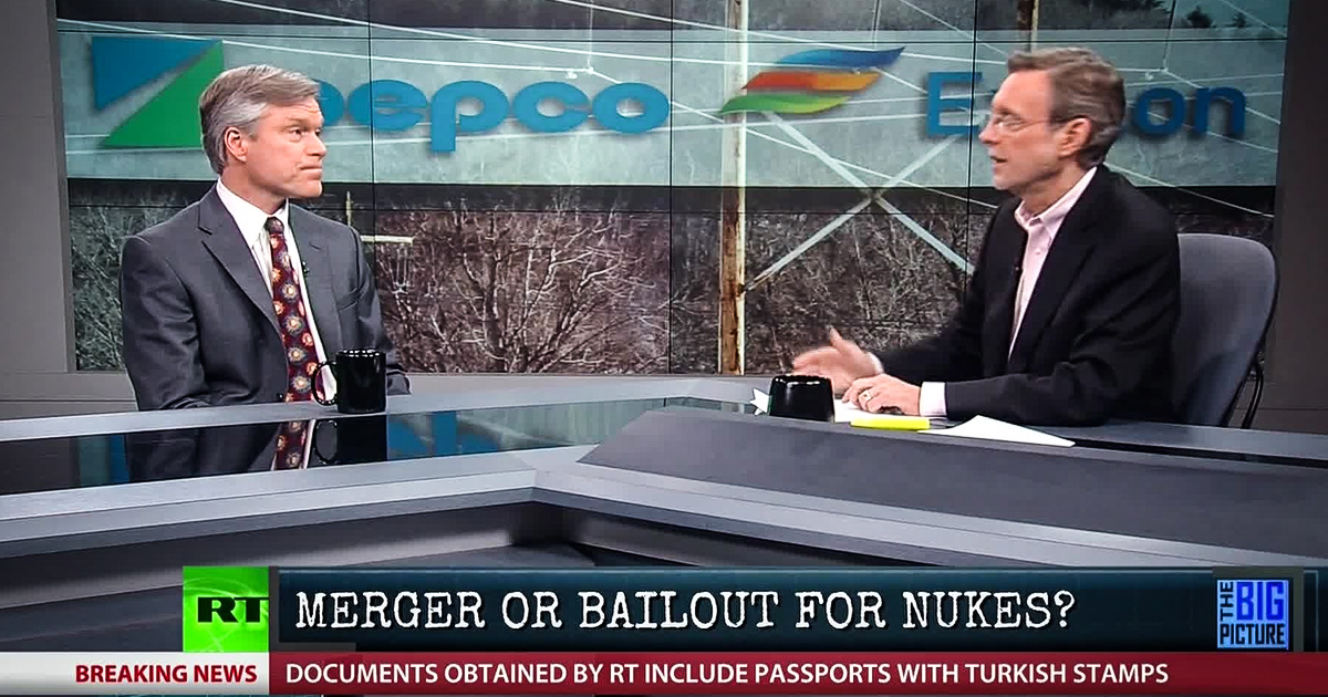 Is the Pepco-Exelon Merger A Bailout for the Nuclear Industry? – Big Picture with Thom Hartmann