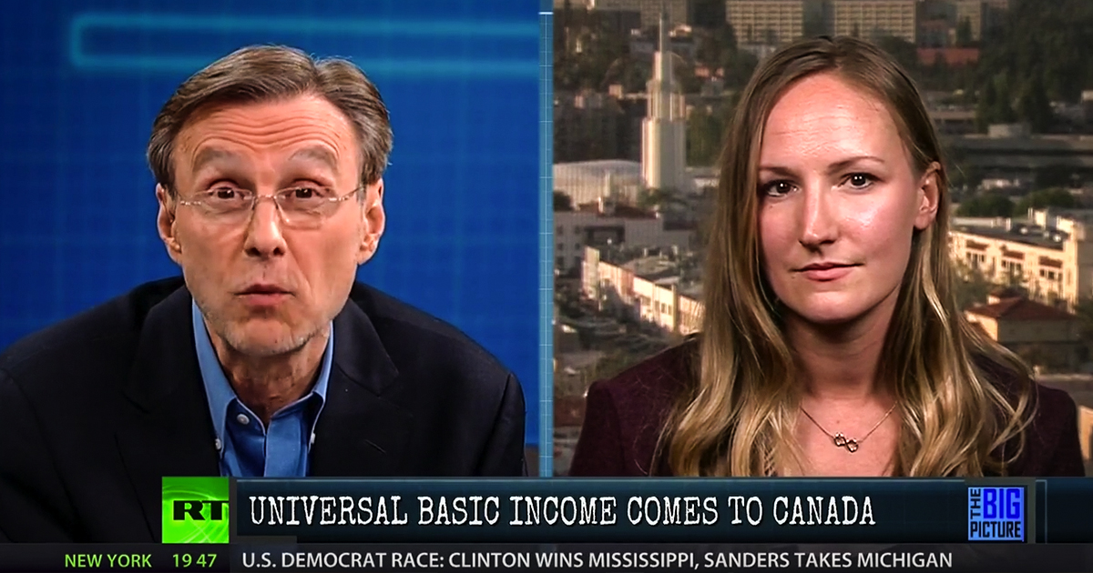 Universal Basic Income Has Begun in Canada – Big Picture with Thom Hartmann