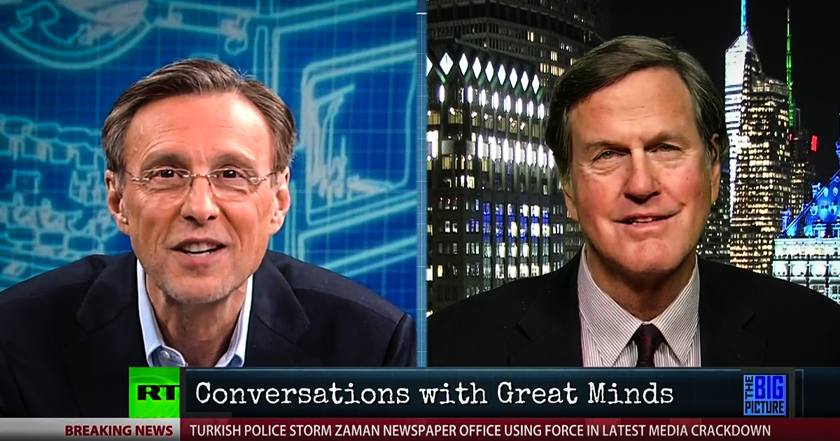 Great Minds: David S. Reynolds – When the Political Parties Last Melted Down – Big Picture with Thom Hartmann