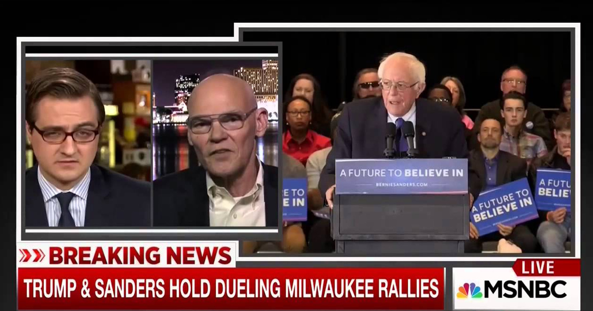 James Carville: ‘Vexed’ By Bernie Support – The Majority Report