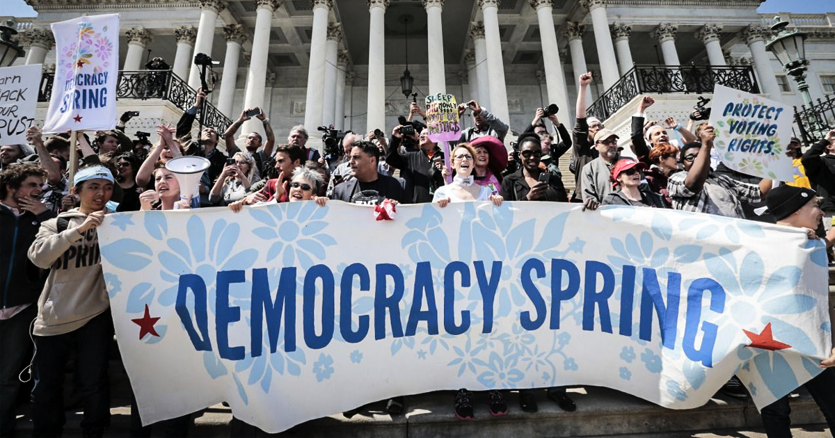 More Arrests at Democracy Spring, Still NO Media Coverage! – Thom Hartmann Program