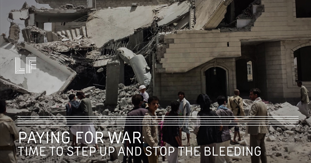 Paying for War: Time to Step Up and Stop the Bleeding – Laura Flanders Show