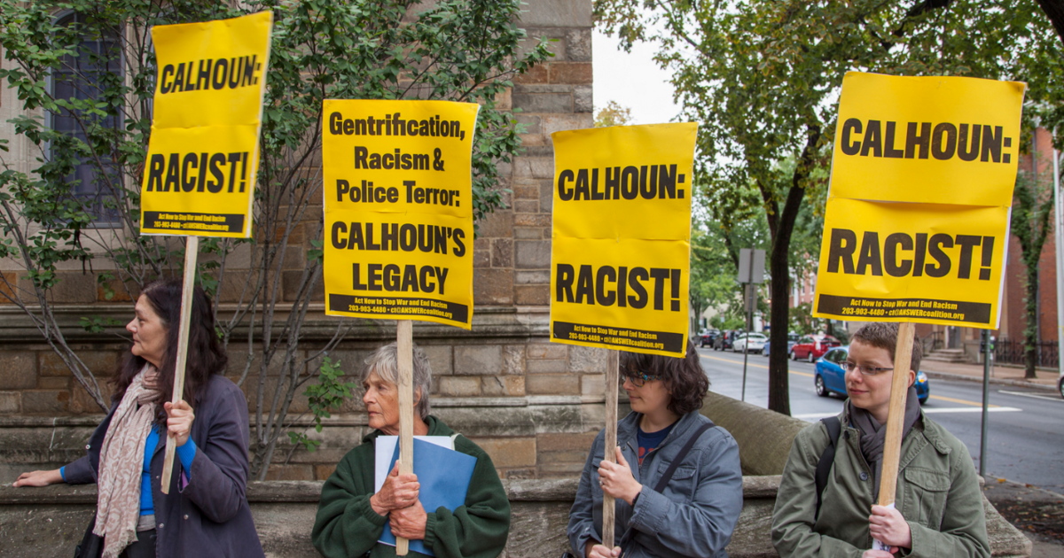 Should Yale change the name of Calhoun College? – Laura Flanders Show