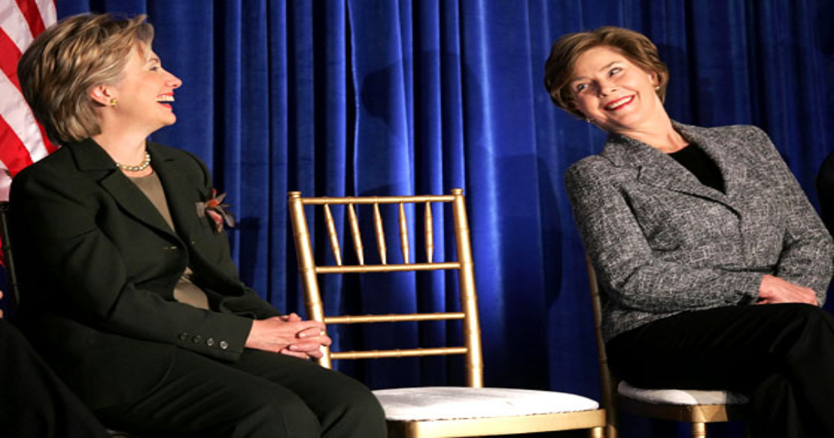 Is Laura Bush Endorsing Hillary Clinton For President?!