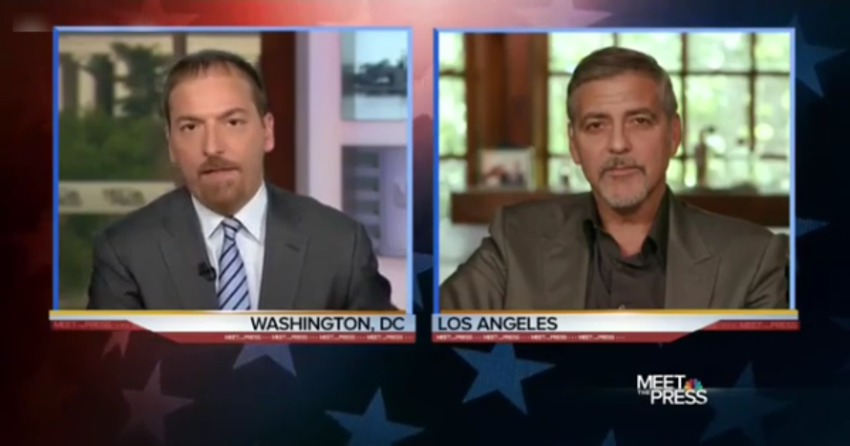 Clooney Does a Superb Job Discussing Money in Politics: Watch