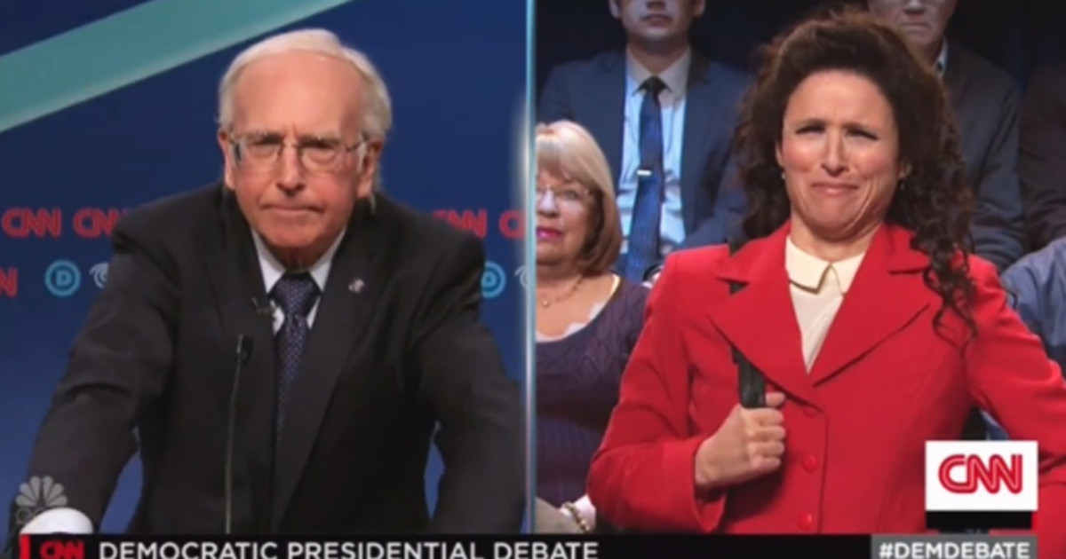 Larry David Returns To SNL To Do His Priceless Bernie Sanders Impression